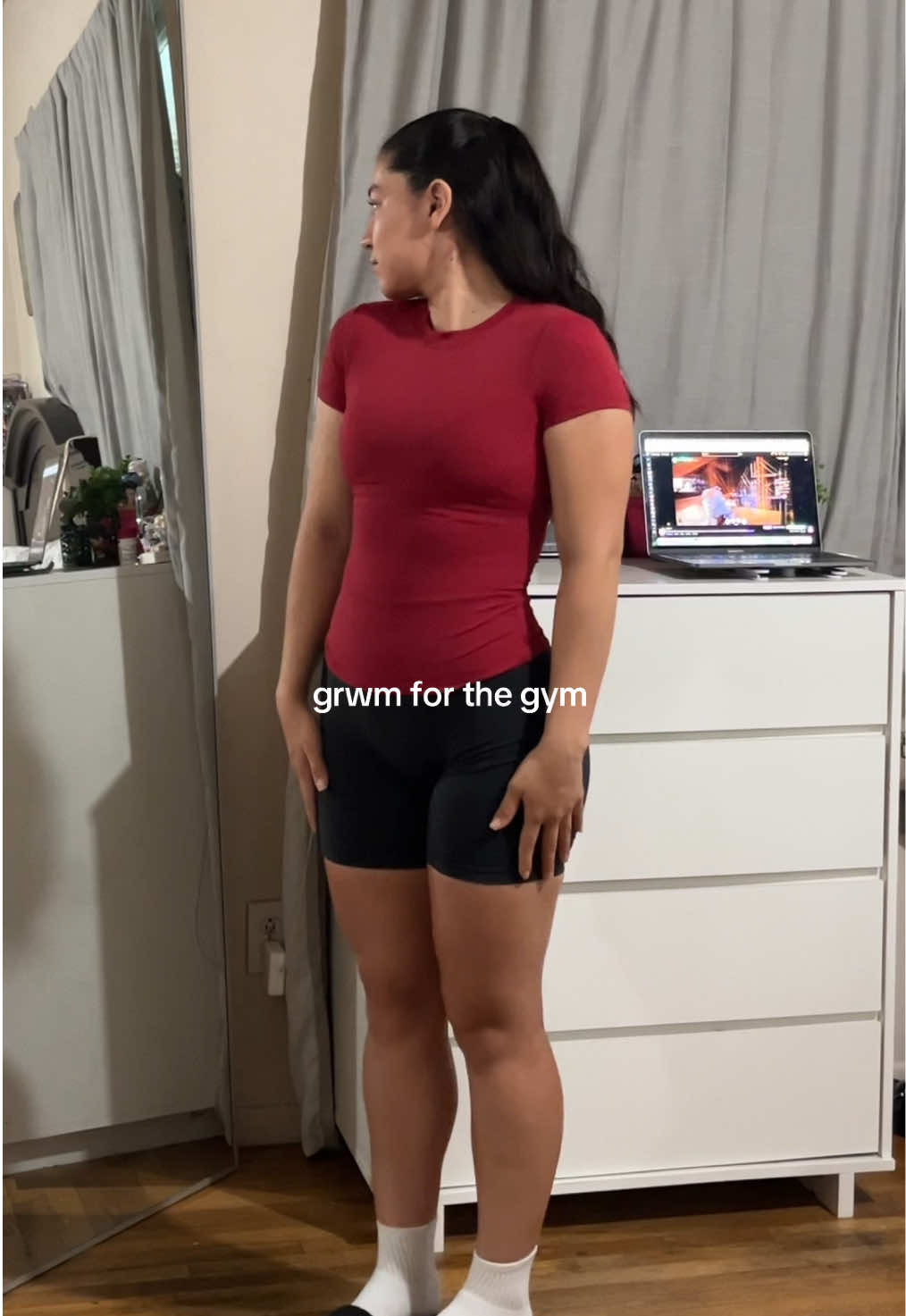 lets go hit some legs!!! #gym #gymgirly #grwm #gymfashion #gymstyle