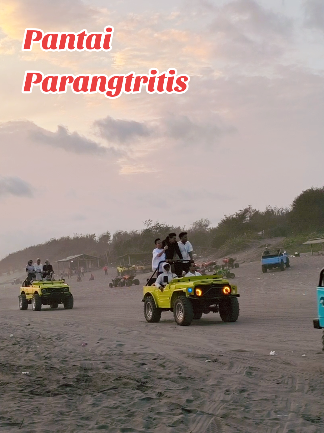 view pantai Parangtritis #fyp #pantaiparangtritis 