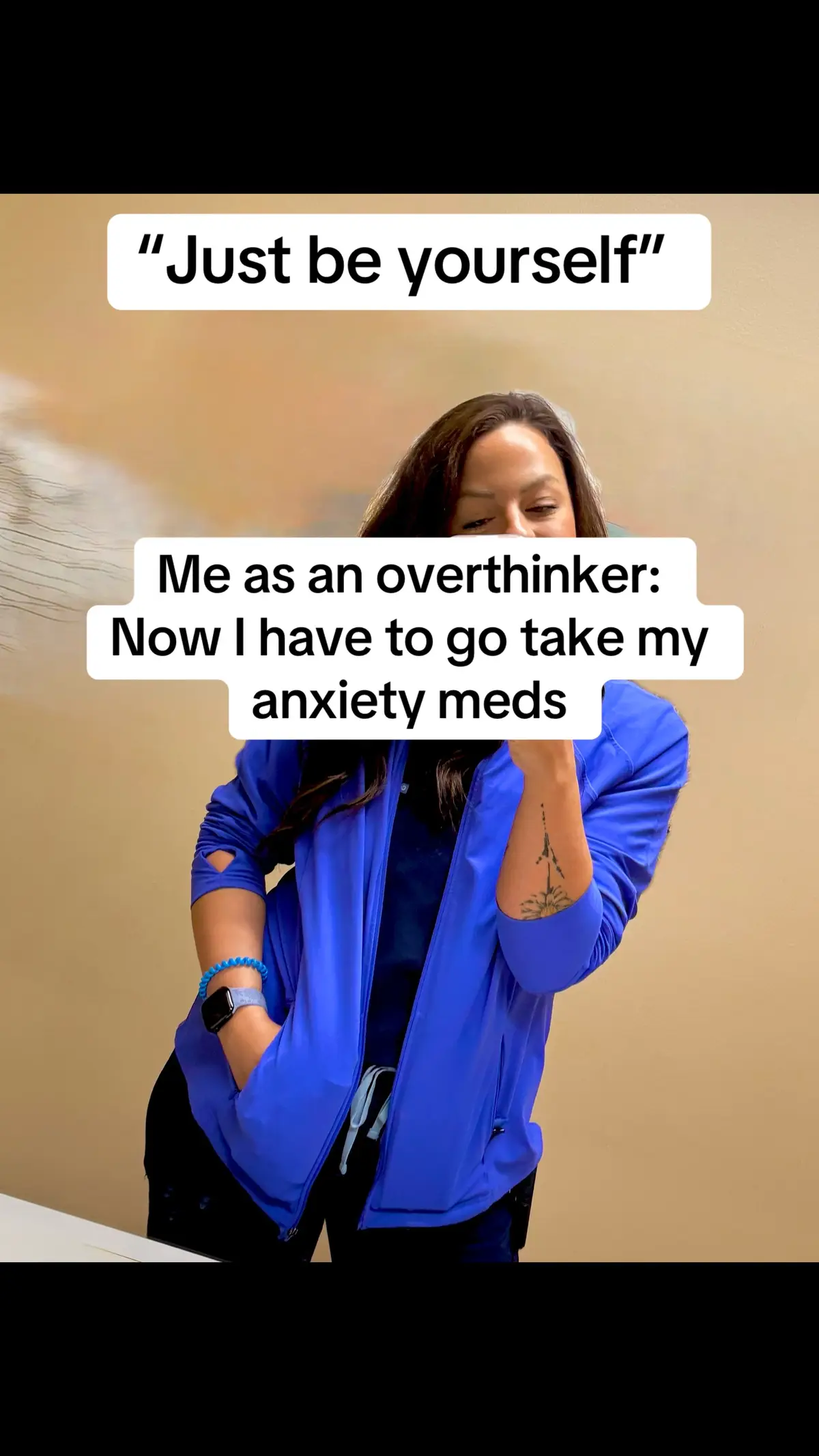 Who else is an overthinker over any and everything that happens #nurse #nursing #nursehumor #trend #nursehumor 