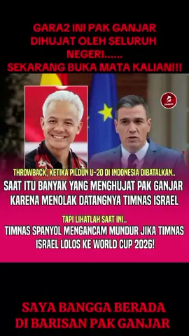 Akhirnya kebenaran menuju jalannya  Saya bangga berada dibarisan Pak @ganjarpranowo dan sampai detik ini saya masih setia pilihan saya, Pak Ganjar tetap yang terbaik  Meski gara gara ini Pak Ganjar harus dihujat saat pilpres kemarin dan rame rame menghujat sampai menjatuhkan nama baik Beliau  akhirnya semua terbukti bahwa kebenaran menuju jalannya..... #pdiperjuangan  #ganjarpranowo  #satyamevajayate#fyepeeeeeeeee #fypシ 