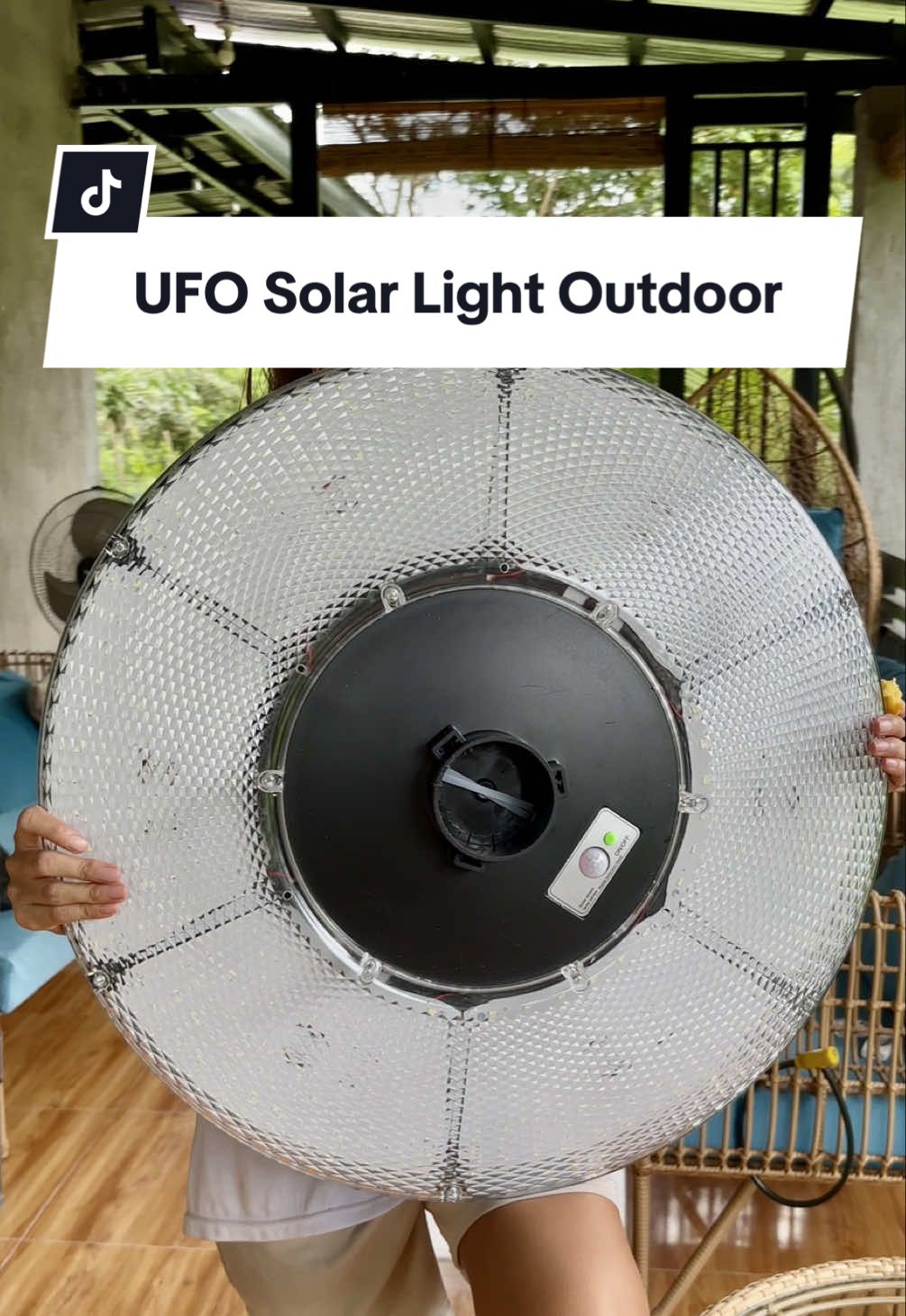 UFO Solar Light Outdoor #solarlight #solarlights #outdoorlights #solarpower #solar 