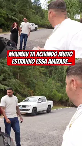 Segurança se apaixonou pela irmã do maumau? kkkk #maumauzk #maumau #resenha #meme #viral 