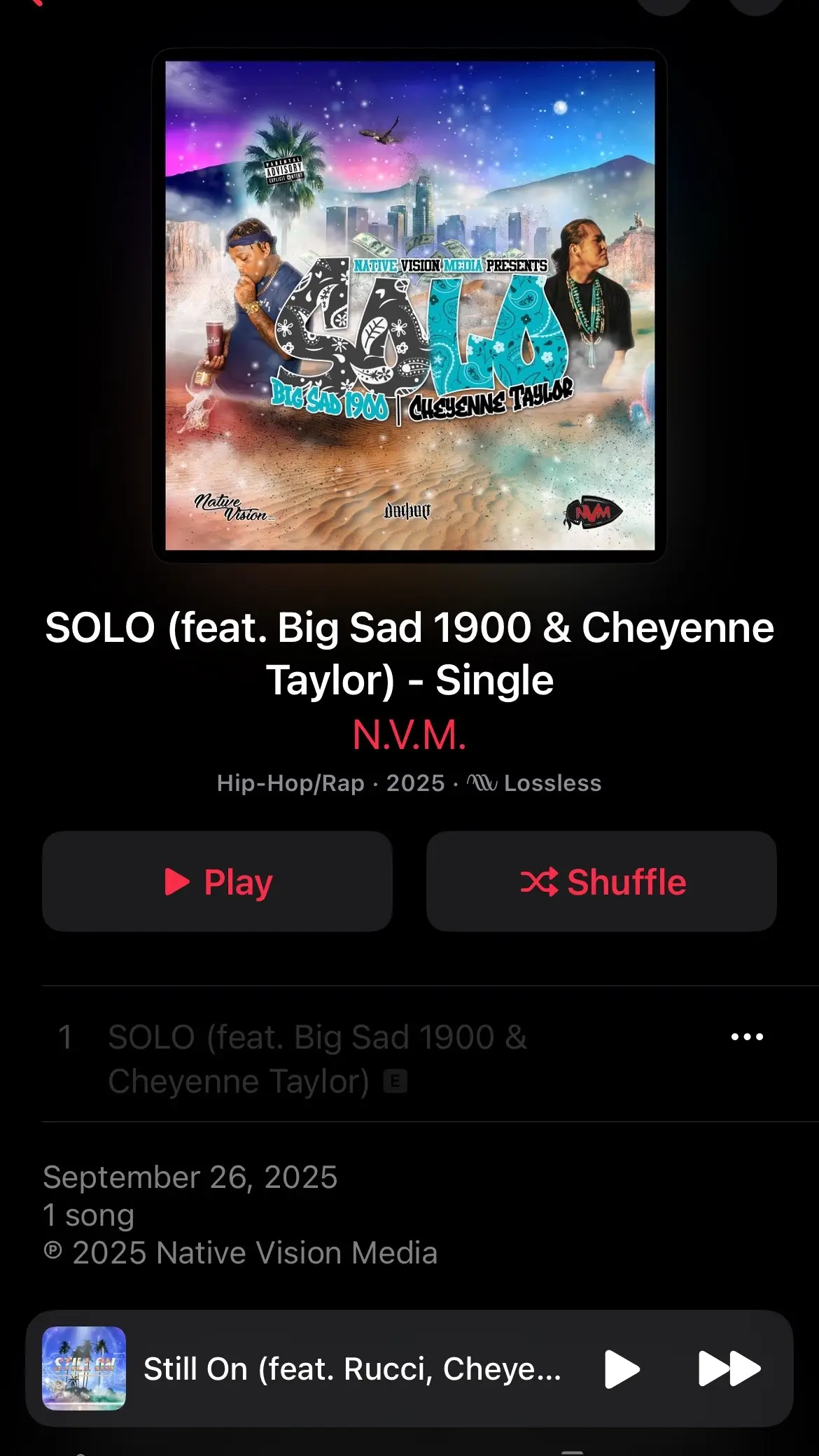 “SOLO” drops everywhere Friday 9/26! Pre save. Set notifications. 🔔 link in my bio 💪🏽🦅