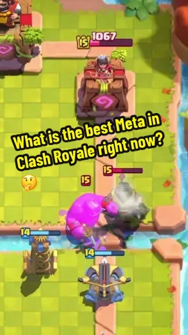 What’s y’all’s favorite meta deck right now in Clash Royale? 🤔 #clashtok #clashroyaledeck #clashroyale #clashroyal #clashroyaledaily 