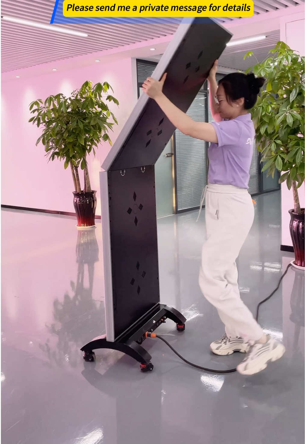 Foldable mobile LED poster screen for advertising display #rentalledscreen #LEDrentalledscreen #ledvideowall #leddisplayfactory #WaterproofLEDscreen #ledscreen #aresled #leddisplay #leddisplayscreen #indoorledscreen #StageScreen #outdoorleddisplay #ledwall #outdoorledscreen #xr #ledscreenfactory