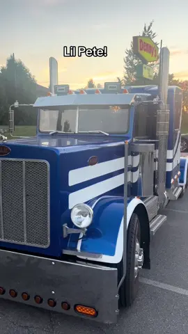 Lil Pete kit truck. #bigrig #peterbilt #cool #fyp 