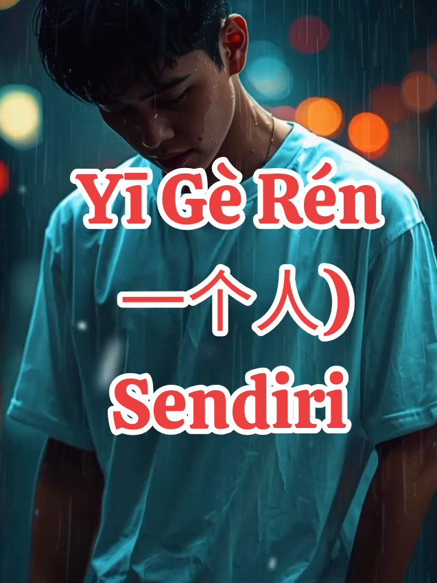 🎵 Yī Gè Rén (一个人) - Sendiri 🎵 Kalau lirik ini bikin kamu ikut merasa, jangan lupa follow & share ya ✨ Biar makin banyak yang bisa nyanyi bareng 🎤 #一个人 #YiGeRen #Sendiri #LaguMandarin #KaraokeMandarin 
