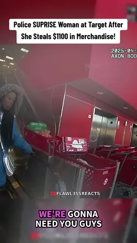 Police SUPRISE Woman at Target After She Steals $1100 in Merchandise! #cop #cops #police #policeofficer 