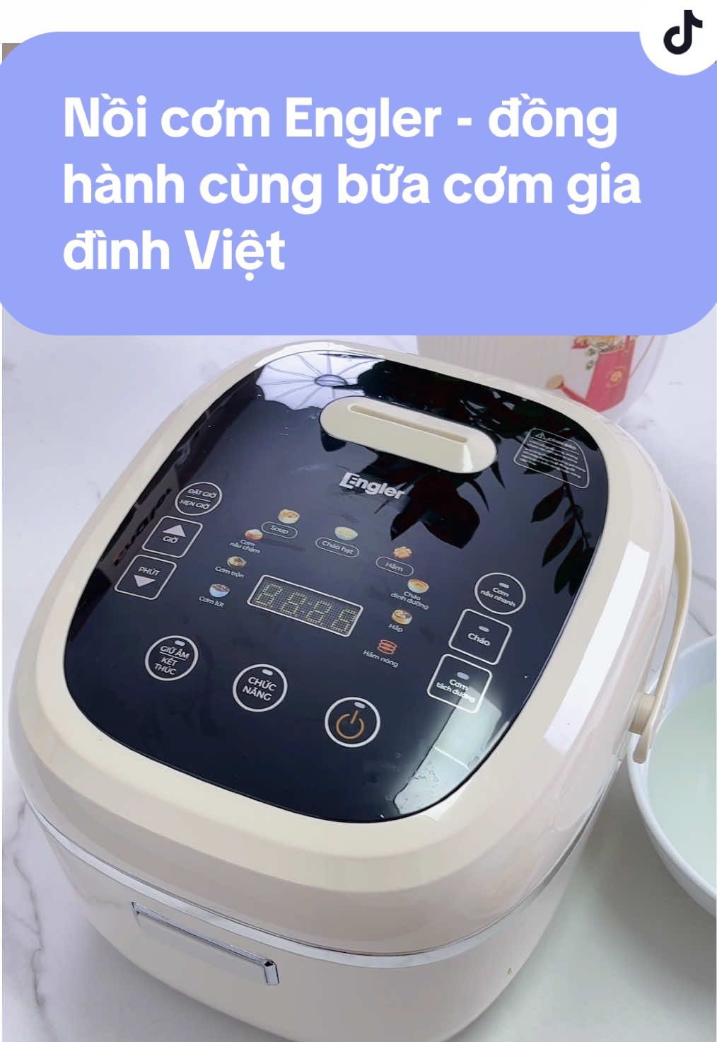 Nồi cơm Engler đồng hành cùng bữa cơm gia đình Việt 🥰 #noicom #engler #xuhuong #giadungthongminh #noicominox 