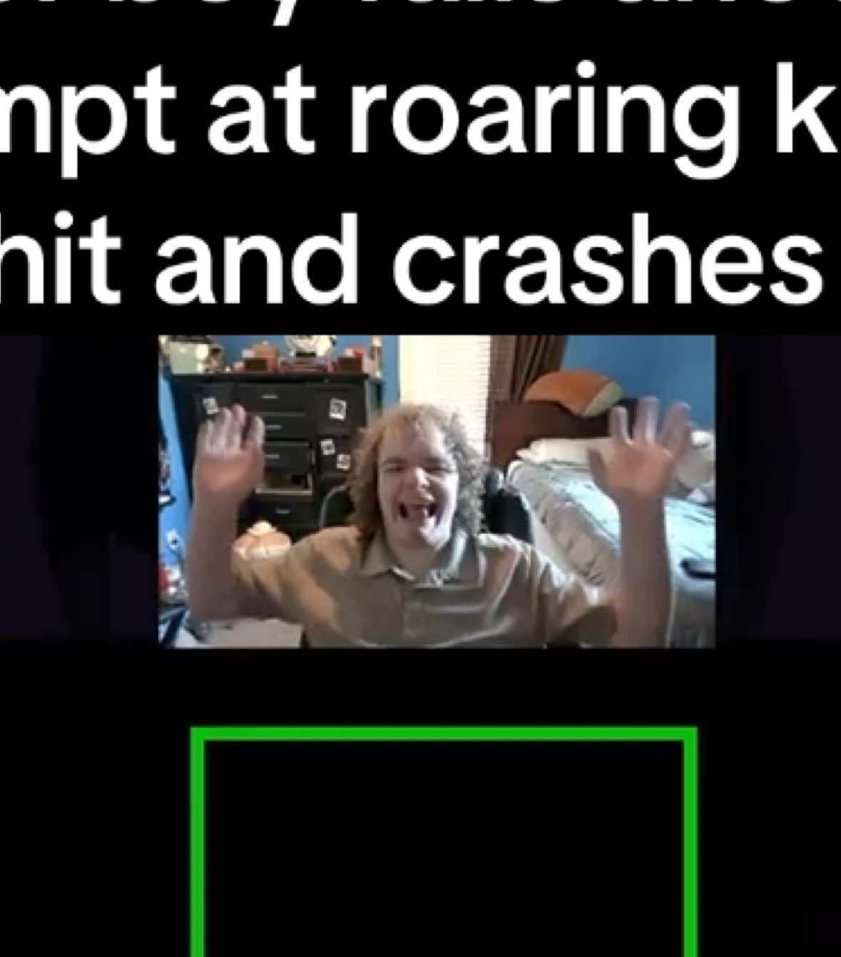 Poor boy…he’ll get it one day #fyp #viral #deltarune #theroaringknight #tobyfox 