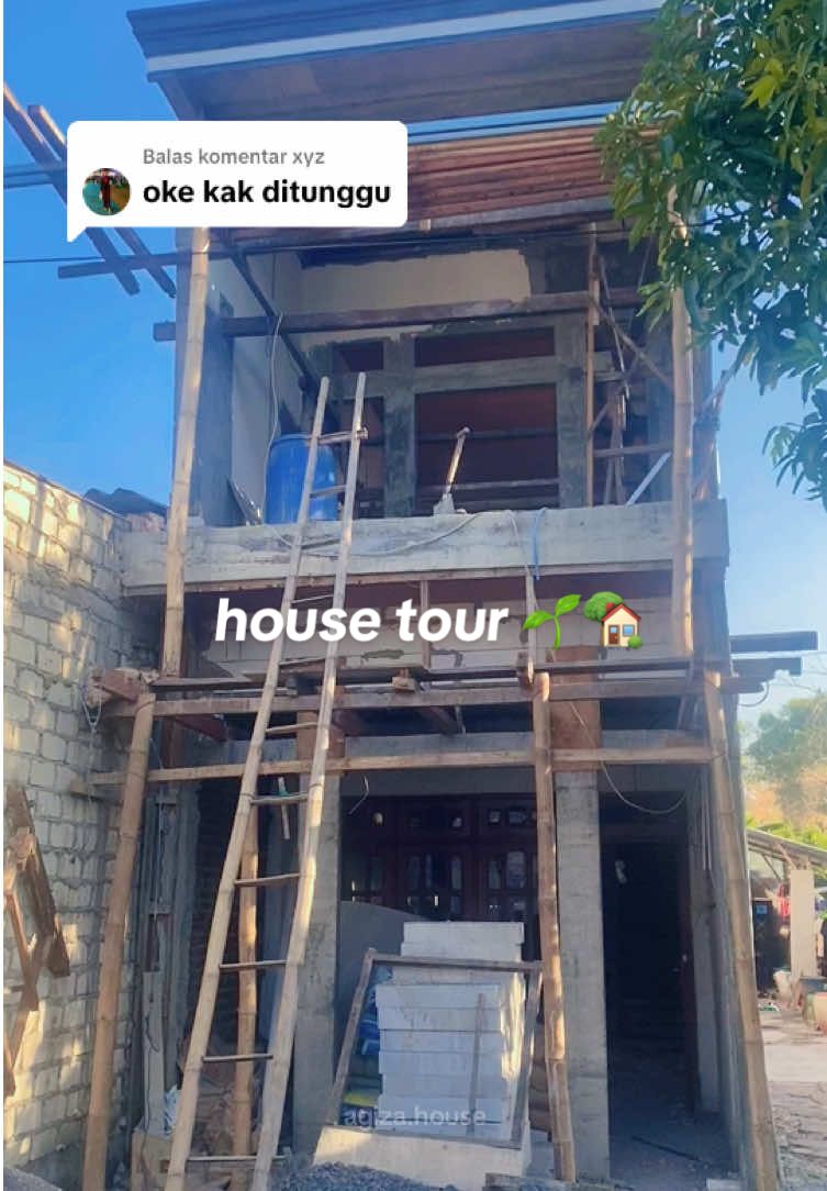 Membalas @xyz house tour ala alaa .. 🫶 semoga menginspirasi yaaa buat yang punya rumah dengan ukuran sama seperti kami 🏡 ...  oiya boleh banget ya kalau ada saran masukan atau inspirasi untuk desain rumah kami .. drop di kolom komentar yaaa : 🥳🤩 #bangunrumah #rumahminimalis #rumah3meter #rumahimpian #homeliving 