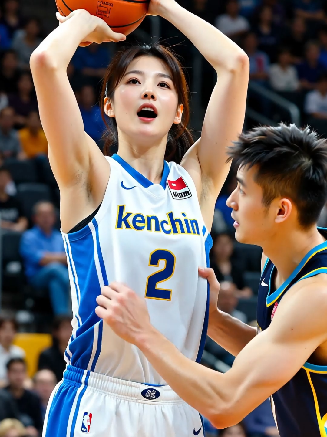 Technique beats power#basketball#bball#technique