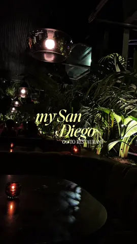 One of my favorite night out spots in San Diego… let’s go to 📍Sago 🕺🏼✨ The vibes are: cozy, intimate, and elevated 🫶🏼 Does anyone else feel like the older you get you start to prefer a long dinner / drinks over going out? I love how here you get an amazing dinner experience and the feel of a fun night out all in one  Perfect for GNO, date night, or hosting out of town guests ! Save this for your next night out 🪩🪩 #SanDiego #SanDiegoFood #Encinitas #sandiegorestaurants 