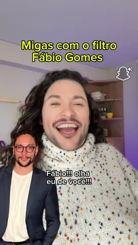 HAHAHAH, agora todos de @1fabiogomes! Do nada bate um besteirol e sai isso...