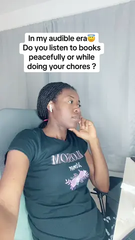 I think I’m a mix of both… how do you listen to audiobooks ?  Physical books or Audiobooks ? #audiobooks #fypbooktok #audible #audibletok #contentcreator 