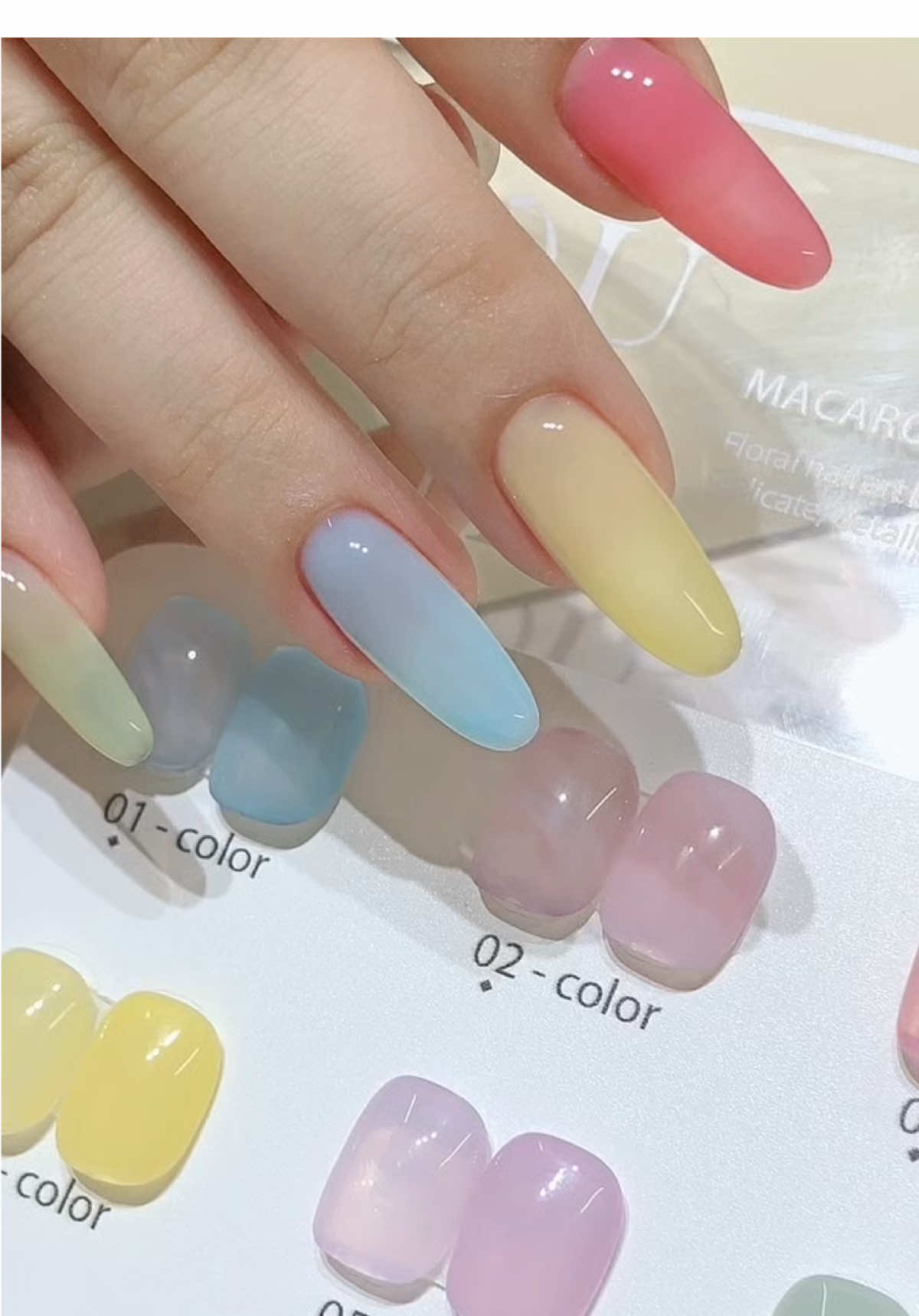 Macarons#nailart #ROUni #xuhuong #nails #loveit 
