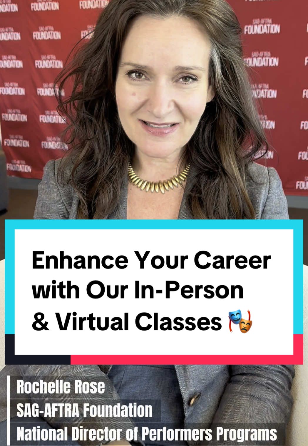 🎭 Every #performer deserves the tools to succeed. That’s why the SAG-AFTRA Foundation offers free classes — from #CastingAccess to #Voiceover and more. If you’re a @SAG-AFTRA member, take advantage of our in-person and virtual classes to enhance your career! Sagaftra.foundation/programs ✨ #SAGAFTRA #Actors #Acting #ActingLife 