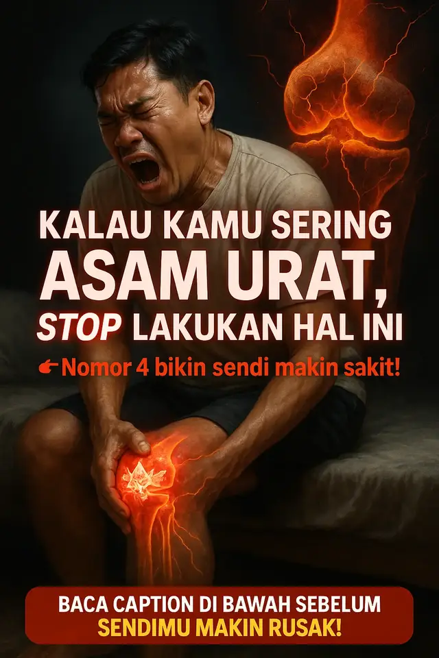 🔥 Kalau kamu sering tersiksa karena asam urat, hati-hati… ada kebiasaan yang tanpa sadar justru bikin sendimu tambah parah! Banyak orang yang ngeluh sakit, bengkak, bahkan sampai nggak bisa jalan normal—padahal sumber masalahnya ada di pola hidup sehari-hari. 👉 Inilah beberapa hal yang WAJIB kamu stop kalau nggak mau sendi cepat rusak: 1️⃣ Terlalu sering makan jeroan & daging merah – Kandungan purinnya tinggi banget, bikin asam urat langsung melonjak. 2️⃣ Kebiasaan minum alkohol & soft drink manis – Dua-duanya musuh besar ginjal dan sendi. 3️⃣ Kurang minum air putih – Asam urat menumpuk karena tubuh nggak bisa mengeluarkannya dengan optimal. 4️⃣ Melewatkan terapi alami & nutrisi yang tepat – Nah, ini yang sering dilupakan! Padahal sendi butuh nutrisi untuk pulih, bukan cuma ditahan dengan obat pereda sakit. 5️⃣ Kurang gerak & terlalu banyak duduk – Peredaran darah macet, asam urat makin betah di persendian. ⚠️ Nomor 4 paling berbahaya, karena kalau kamu cuma fokus pada obat kimia tanpa memperhatikan nutrisi & terapi alami ala TCM (Traditional Chinese Medicine), sendimu bisa makin rapuh dan sakitnya datang berkali-kali! 💡 Kabar baiknya, ada cara alami dengan terapi nutrisi TCM yang bisa bantu menurunkan kadar asam urat sekaligus memperbaiki kondisi sendi secara bertahap. Bukan sekadar menahan rasa sakit, tapi benar-benar bantu pemulihan dari akarnya. 👉 Kalau kamu MAU saya bagikan tips lengkapnya, komen 