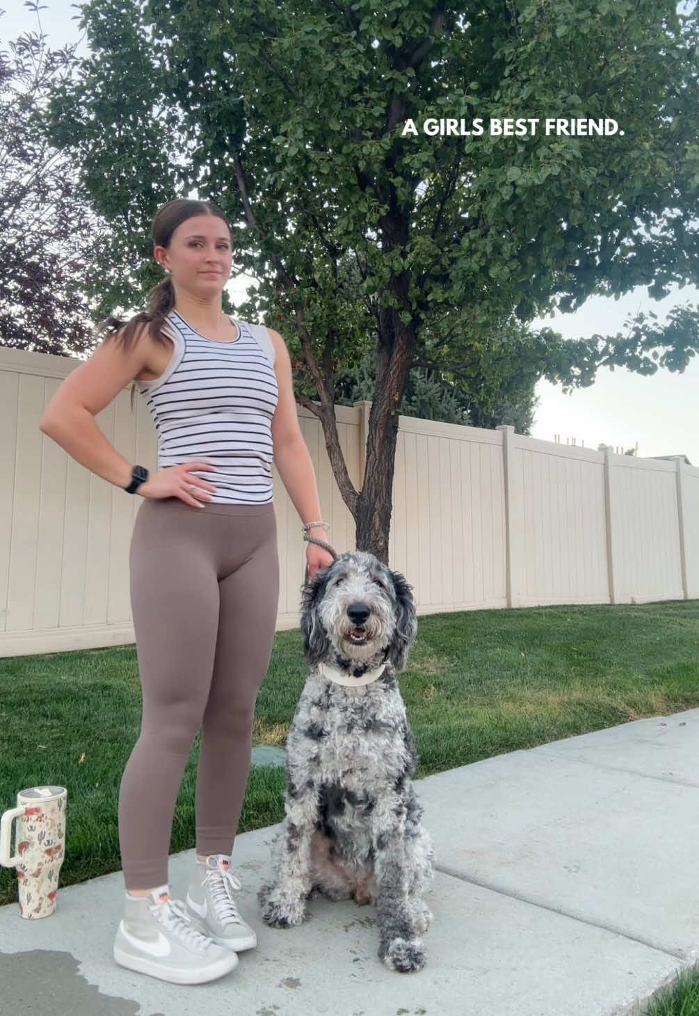 My little bestie 💗 We have done a least a mile for the last 6 days! We are loving getting our steps in 🐾 #hotgirlwalk #dailywalk #dog #dogwalk #micoinfluencer 