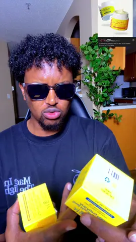 SeoulCeuticals Turmeric face mand and face cream #somalitiktok #somaliamericans #somaliamerica #shuayb_jhurtiktokshop 