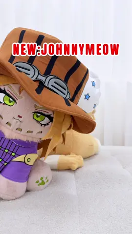 Guess who is coming? #johnny #gyro#jjba #plushshop #anime 
