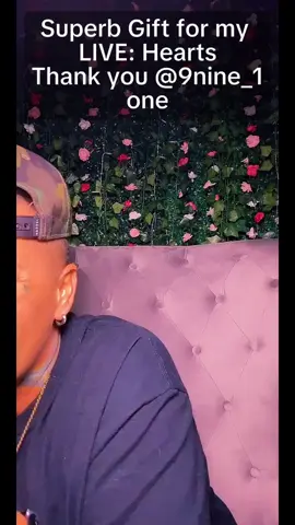 9nine_1one, thank you for this wonderful Gift sent in my LIVE! I'll cherish this moment forever.#tiktoklive #livehighlights #livegift #hearts 