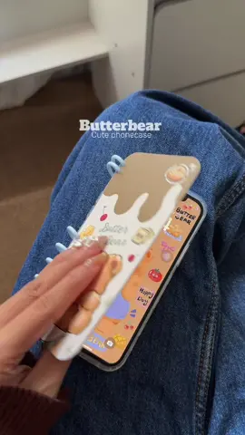 Butterbear phone case cuteyyy #phonecase 
