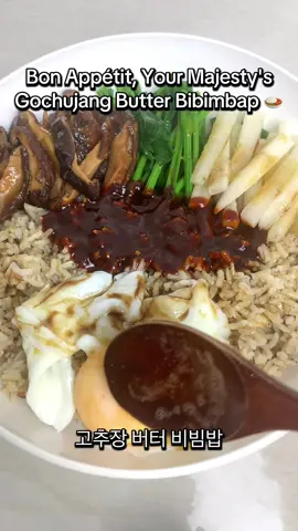Gochujang Butter Bibimbap ✨ from Bon Appétit, Your Majesty EP1 😋 One of my favorite and easy recipe! 😍 Very simple yet healthy 😉 Follow for more! 😊 #bonappétityourmajesty #fyppppppppppppppppppppppp #LIVEIncentiveProgram #LIVEStory #PaidPartnership 