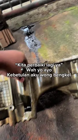 Siap memperbaiki apapun kecuali hubungan #fyppppppppppppppppppppppp #spooring #mekaniktiktok #bengkelmobil #trending 