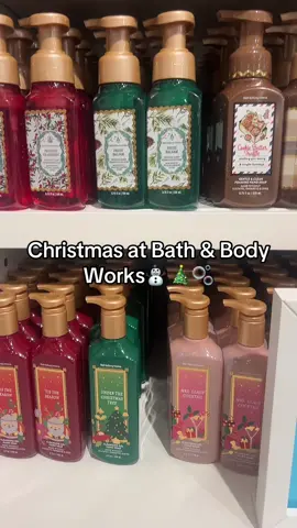 The first round of Christmas items has arrived at B&BW🤩⛄️ @Bath & Body Works  #fyp #fragrance #bathandbodyworks #foryoupage #christiantiktok 