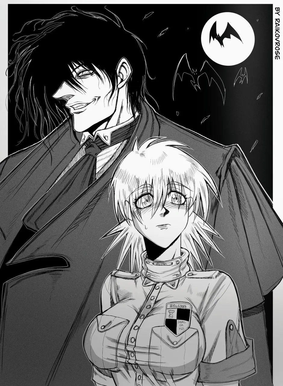 #manga #alucardhellsing #dracula #serasvictoria #hellsing 