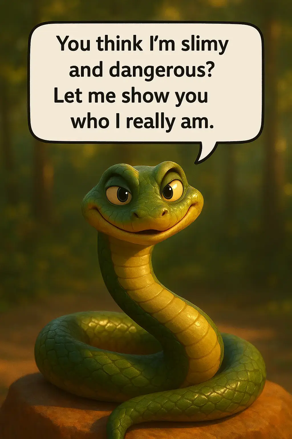 #SnakeFacts #WildlifeEducation #PixarAnimals #MisunderstoodCreatures #CartoonScience     