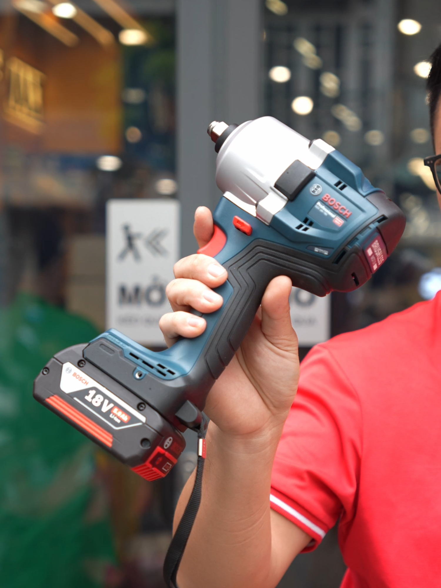 GDS 18V-780 BOSCH máy vặn bulong #visior #visiortools #visiorvn #bosch