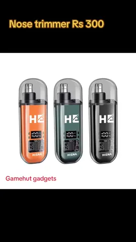 Nose trimmer Rs 300 Gamehut gadgets -follow us 59382803 - whatsapp only #nosetrimmers #hairloss #hairtrimmer #barbershop #barbie 