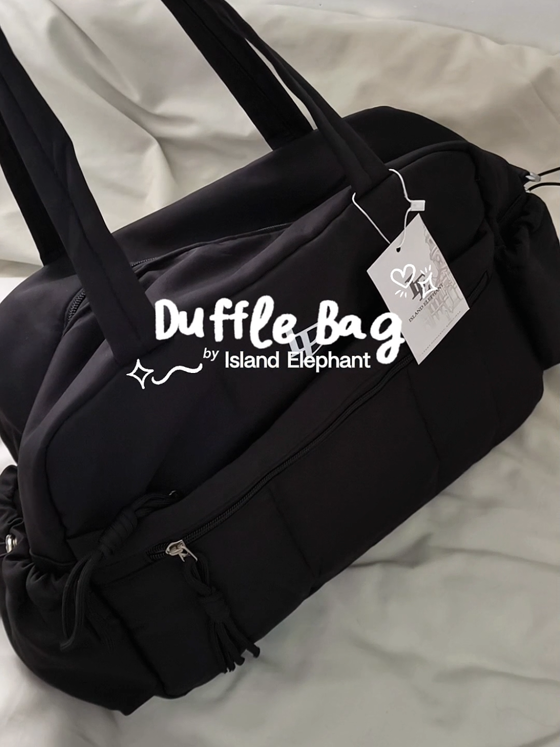 Duffle bag fron Island elephant sobrang gandaa #dufflebag #gymbag #travelbag #islandelephant 