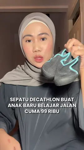 Akhirnya penasaran dan ternyata emang bagus kok, untuk harga 99 ribu ini salah satu barefoot shoes yang ok banget dan aman untuk baby, buruan ke @Decathlon terdekat deh