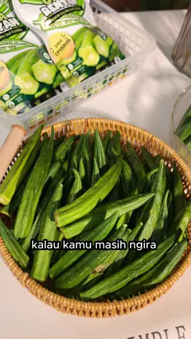 Okra #luckymore #keripik #cemilansehat #okra #sayur 