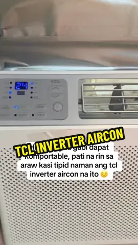 TCL Inverter Aircon Delivers fast cooling, quiet operation, and big energy savings with advanced inverter technology. Perfect for comfort and efficiency at home. #fyp #tcl #inverter #airconditioner #tipidtips 