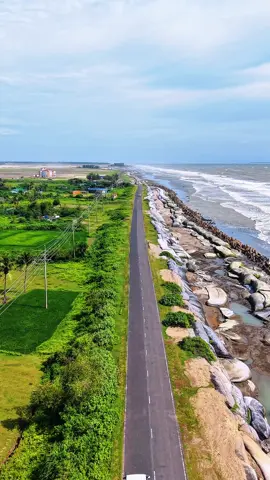 কক্সবাজার মেরিন ড্রাইভ রোড #dronevideo #drone #coxbazar #saimhossain 