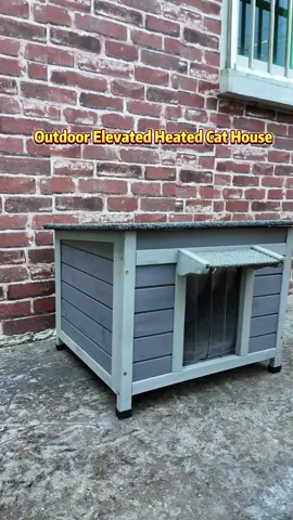 Simple but sturdy cat house, stray cats won’t feel cold #cathouse #feralcats #catshelter #catrescue #tiktokmademebuyit 