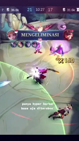 ini nih kalau punya hyper barbar, base aja diterobos.  #angelasupport  #mobilelegendsbangbang  #alucardmobilelegend  #fyppppppppppppppppppppppp #CapCut 