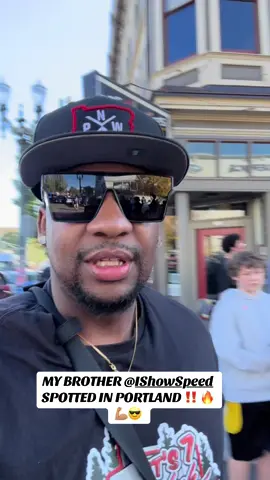@IShowSpeed Spotted in Portland ‼️🔥 its7oclock.com #fyp 