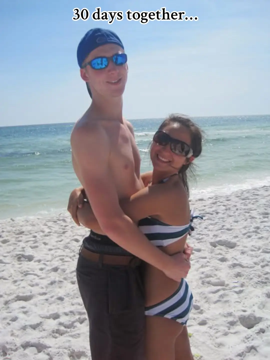 From babies together to raising babies together 🤍 #highschoolsweethearts #parentsoftiktok 