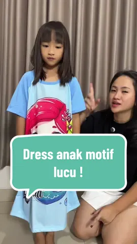 Dress anak motif lucu2 ! Bagus dan murah meriah gaes! #paydaysale #dressanak #bajuanak #fashionanak #bajuanakmurah 