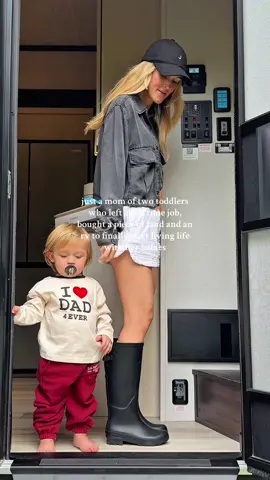 Don’t mind the paint on my leg. We’ve been painting my new shop!  Mom of two Motherhood 