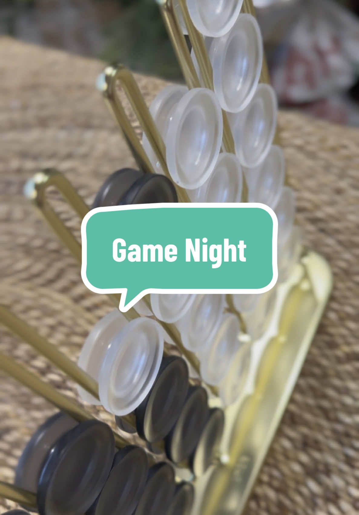 ✨ Umbra Four-in-a-Row Game ✨ Umbra never disappoints — their quality is next level. This modern take on the classic Four-in-a-Row game comes with sleek black-and-white chips and a chic gold base that doubles as stylish décor. It’s the kind of piece you leave out on the counter because it looks so good… and trust me, the moment your kids (or guests!) walk in, they’ll instantly start playing. 🎲 Perfect for family fun or as a thoughtful gift that everyone will enjoy. @Umbra Design  #UmbraHome #FamilyGameNight #ChicAndFun #ModernLiving #GameNightGoals #UmbraStyle #FamilyFavorites #StylishHome #HomeDetails #GiftIdeas