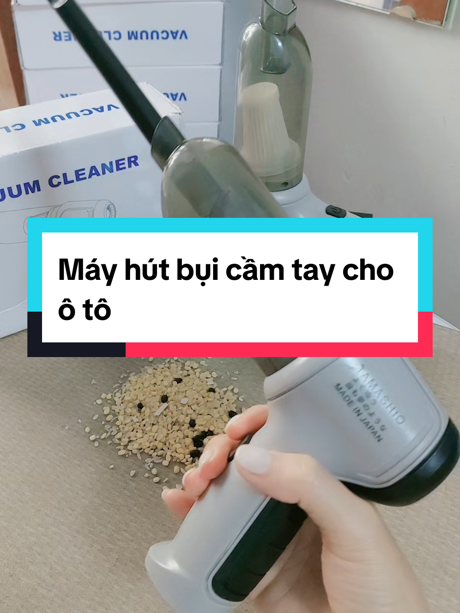 nhà bác nào có ô tô thì tham khảo máy hút bụi này nha #sukaxinh #xuhuongtiktok #mayhutbuioto #mayhutbui #mayhutbuicamtay 