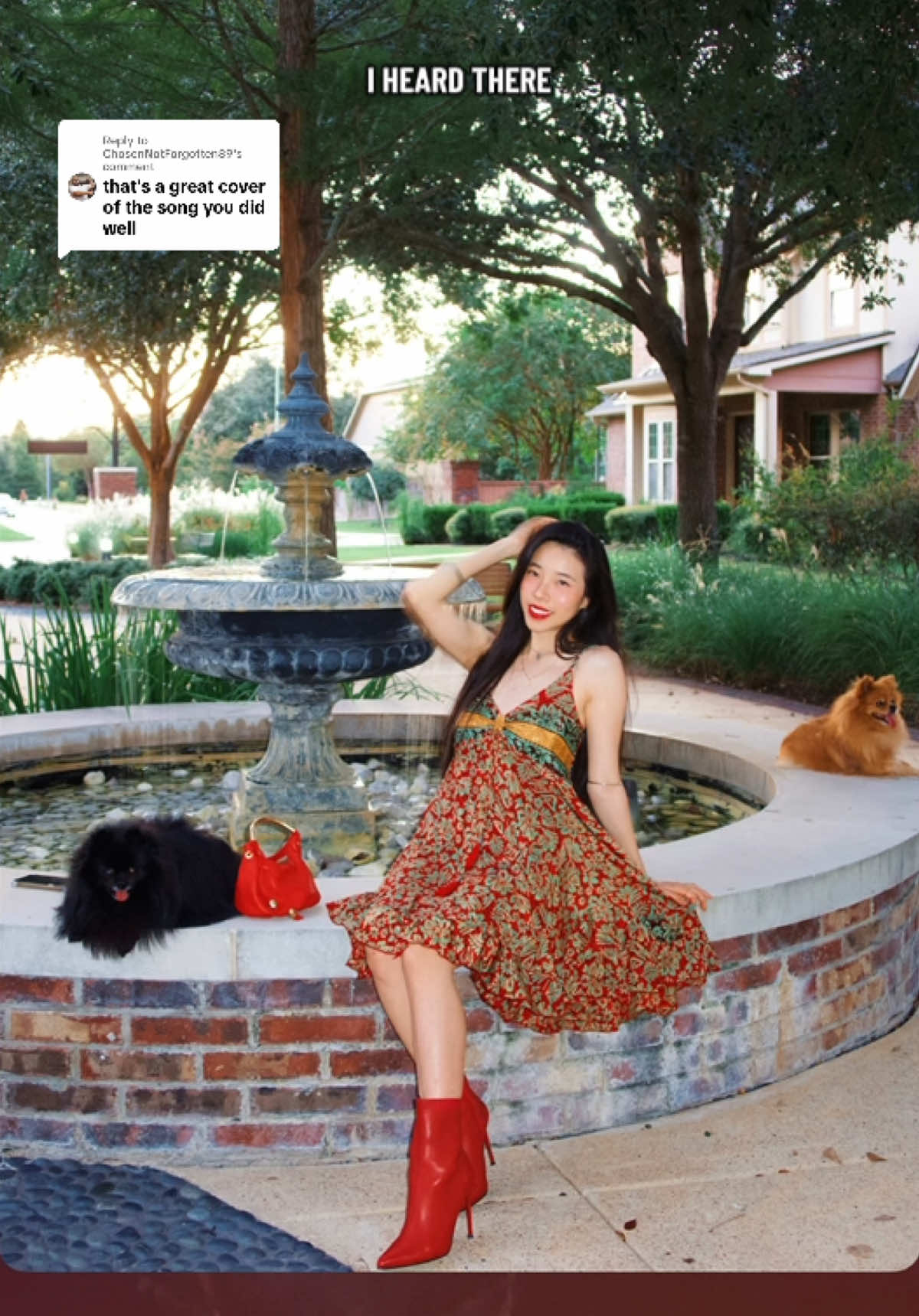 Replying to @ChosenNotForgotten89 I ate. As in, I had eaten dinner and can sing better now. 😆 #hallelujah #hallelujahcover #singing #bohochic #modernrenaissance 