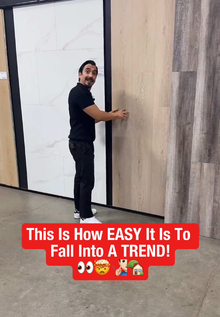 Roger points out how easy it is for homeowners to fall into design trends 🎨 For example, the all-grey look ⚫️ has faded, only to be replaced by the all-beige trend #remodeling #kitchenremodel #homeimprovements #homeowners #homeremodel #DIY #newhomeowner #floors #lvp #vinylflooring #floor #flooringstore #homeimprovement #flooring #flooringguy #theflooringguy 