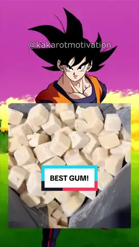 This is the BEST gum! #goku 